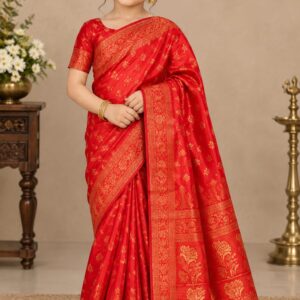 কিডস জাপান সিল্ক রেডি শাড়ি